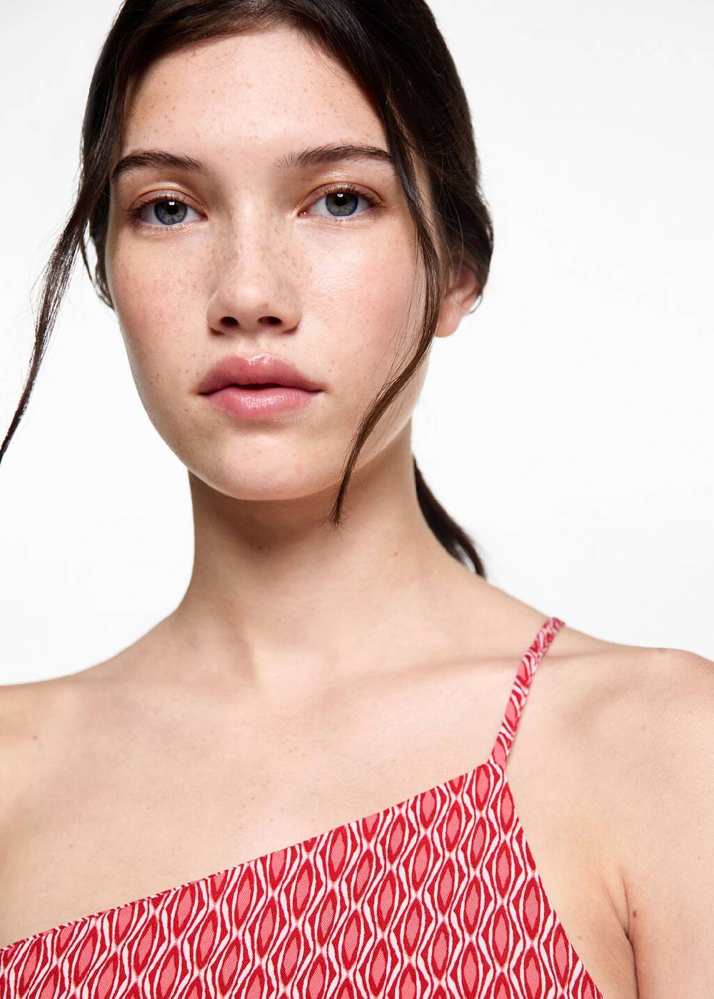 Mango Asymmetrischer Print-Jumpsuit Hotsell