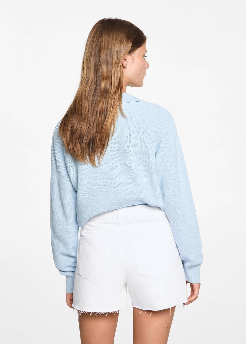 Mango Shorts mit Nieten Fabrik Onlineshop