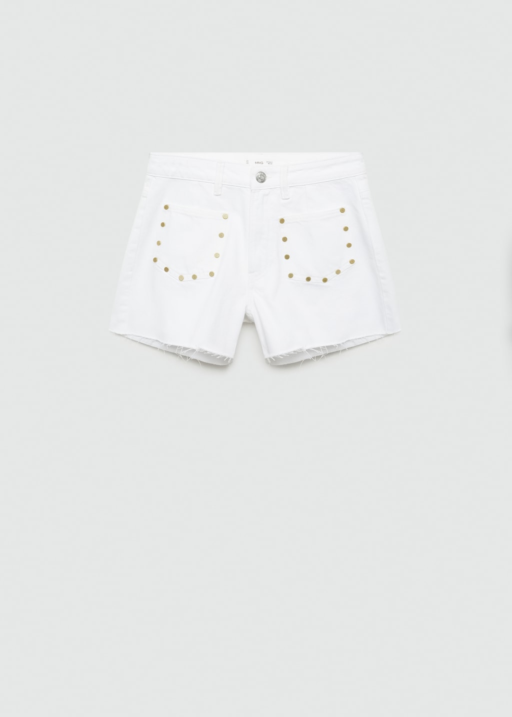 Mango Shorts mit Nieten Fabrik Onlineshop