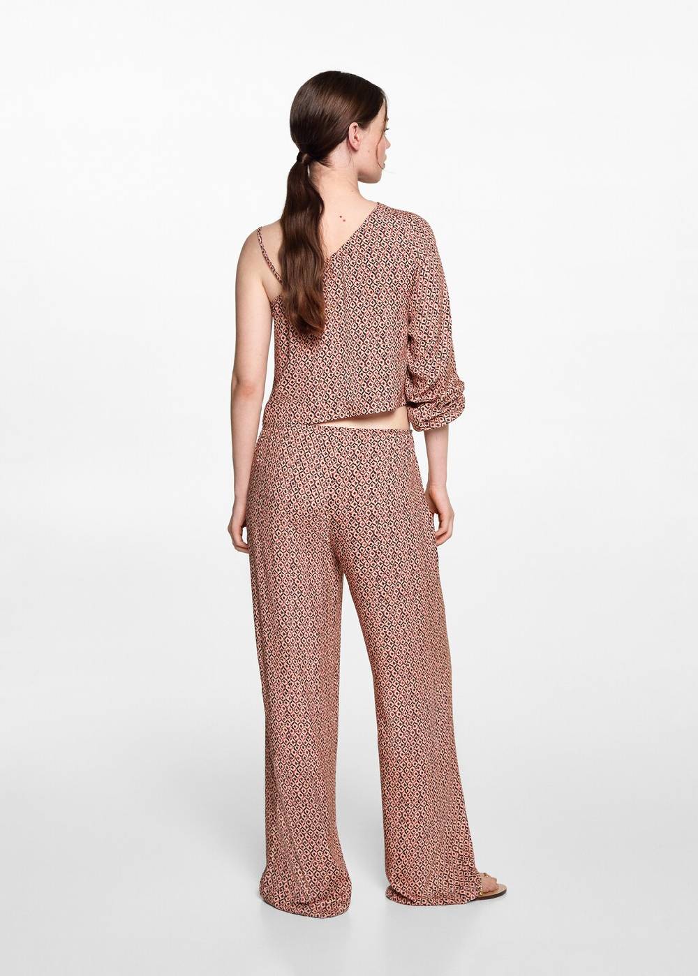 Mango Gerade Printhose Exklusivangebot