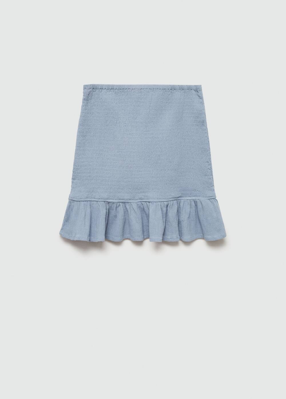 Mango Geraffter Volantrock Cyber Monday