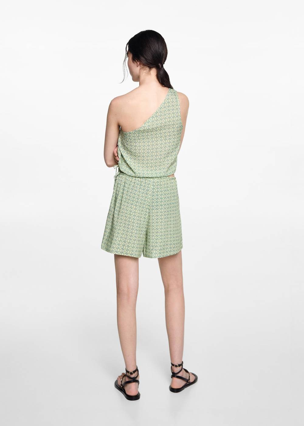 Mango Shorts mit geometrischem Print Osterangebot