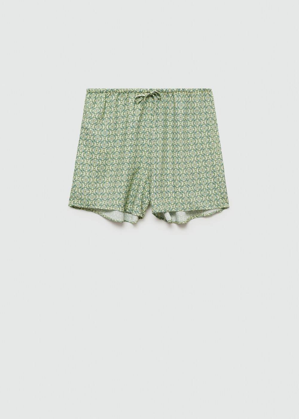 Mango Shorts mit geometrischem Print Osterangebot