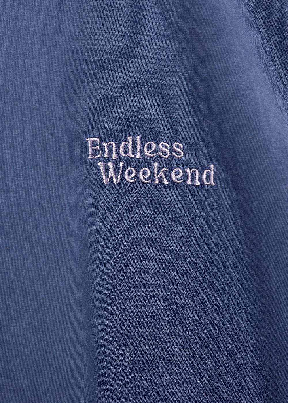 Mango T-Shirt mit Textaufdruck Bestseller