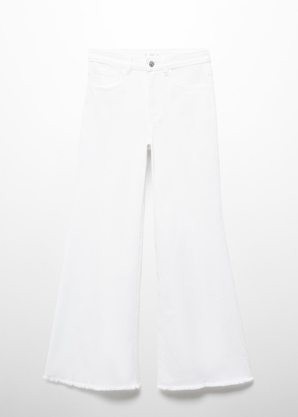 Mango Wideleg-Jeans mit mittlerer Bundhöhe Riesige Ersparnisse