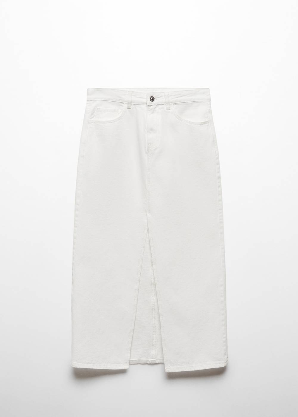 Mango Jeansrock mit Schlitz Super Sparpreis