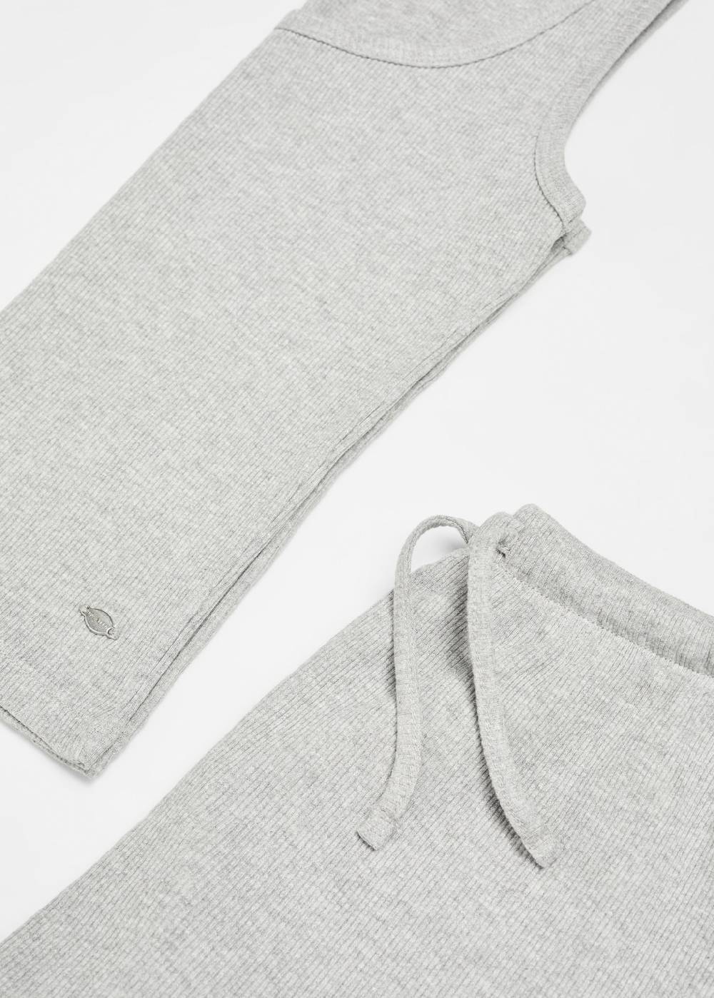 Mango Pack Kurzer Baumwoll-Pyjama Kostenlose Rückgabe