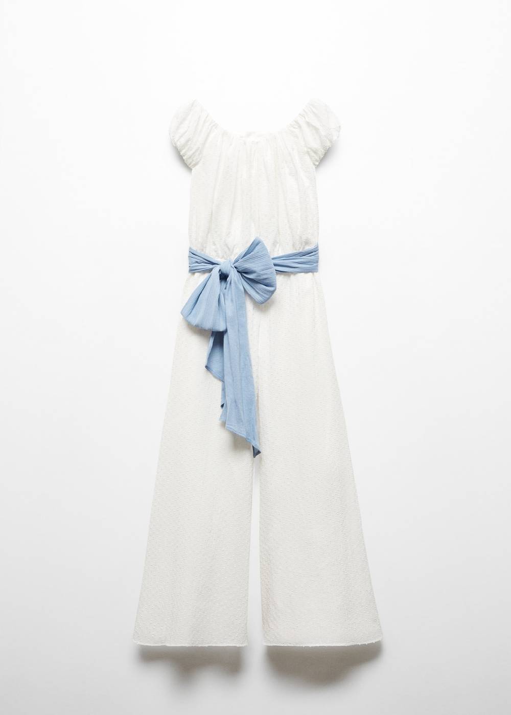 Mango Plumetis-Jumpsuit Letzter Tag