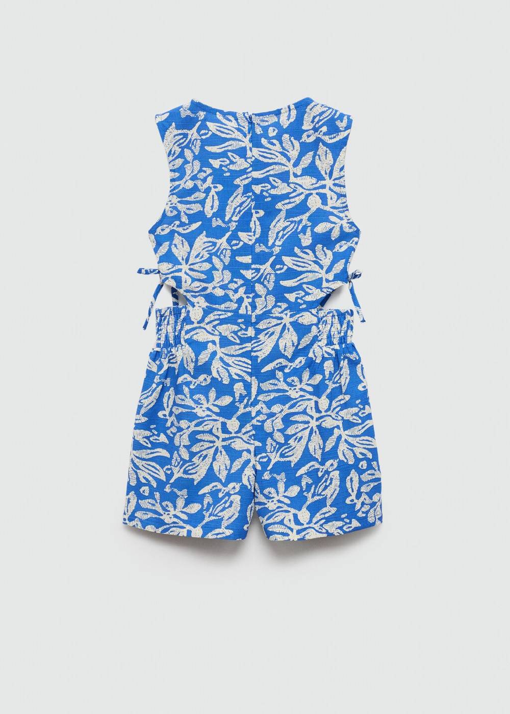 Mango Gemusterter Cut-Out-Jumpsuit Bis zu 60% Rabatt