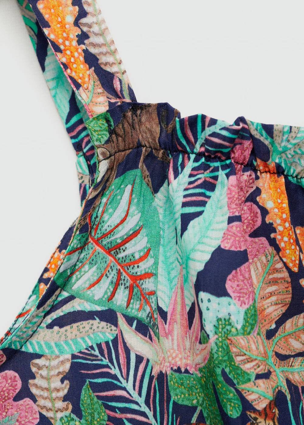 Mango Jumpsuit mit Tropen-Print Bis zu 65% Rabatt