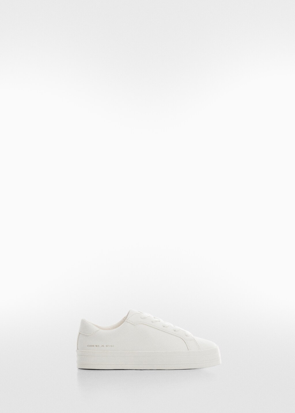 Mango Sneakers mit Plateausohle Vierteljährliche Förderung