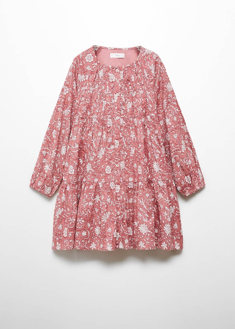 Mango Blumenkleid mit Rüschen Bis zu 55% Rabatt
