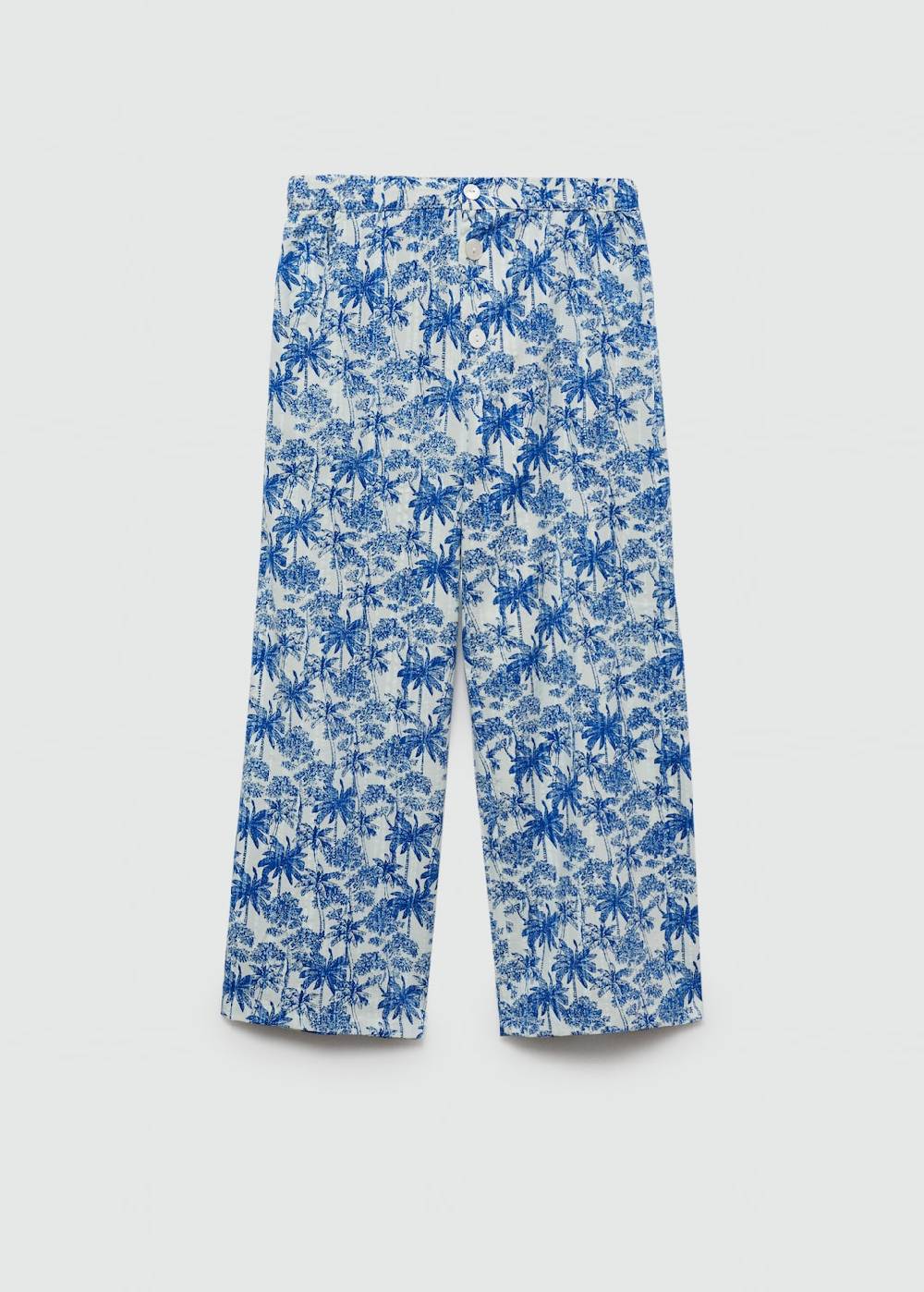 Mango Gerade Printhose Discount Store für neue Produkte
