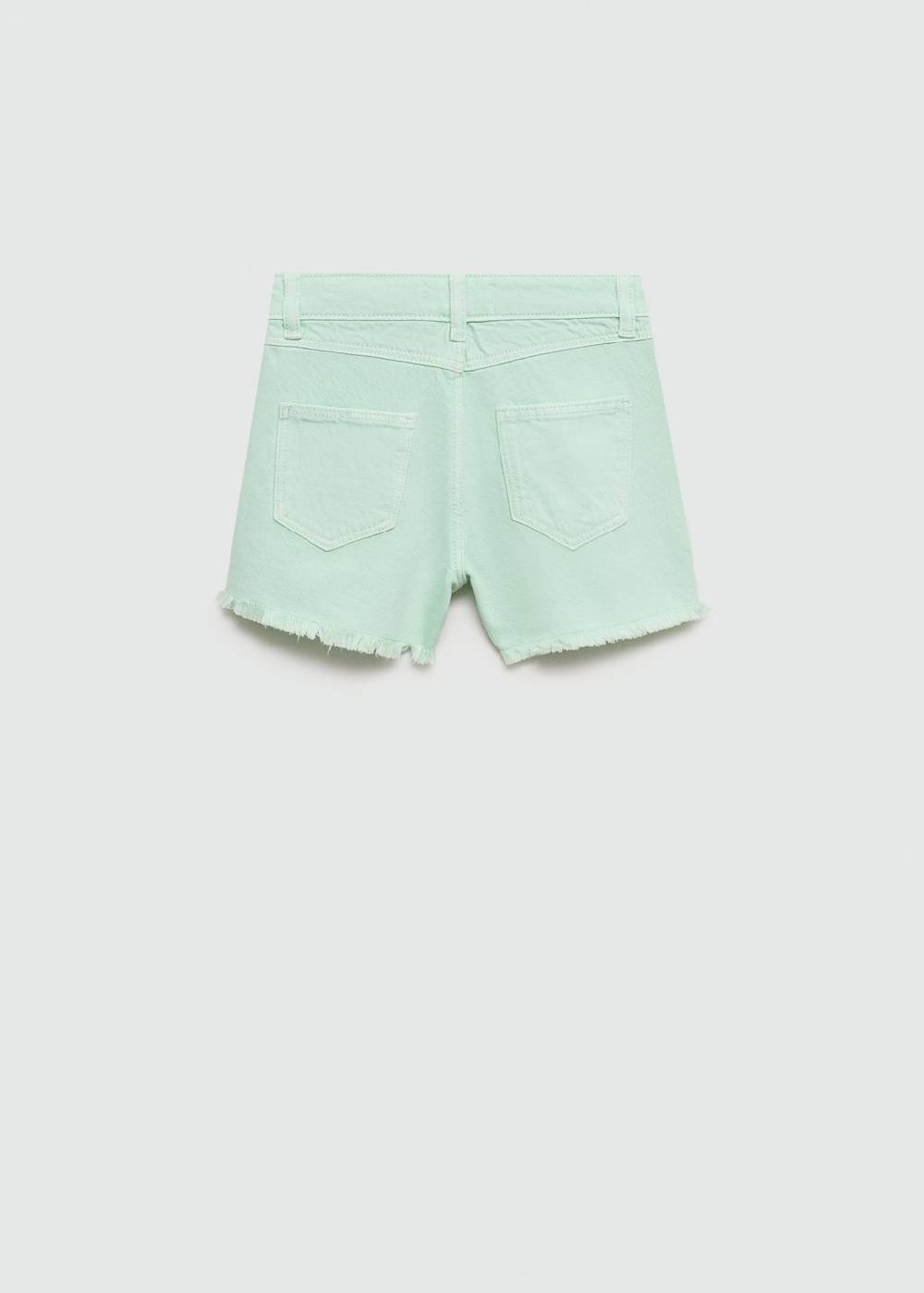 Mango Shorts mit ausgefranstem Saum Nur noch ein Tag übrig