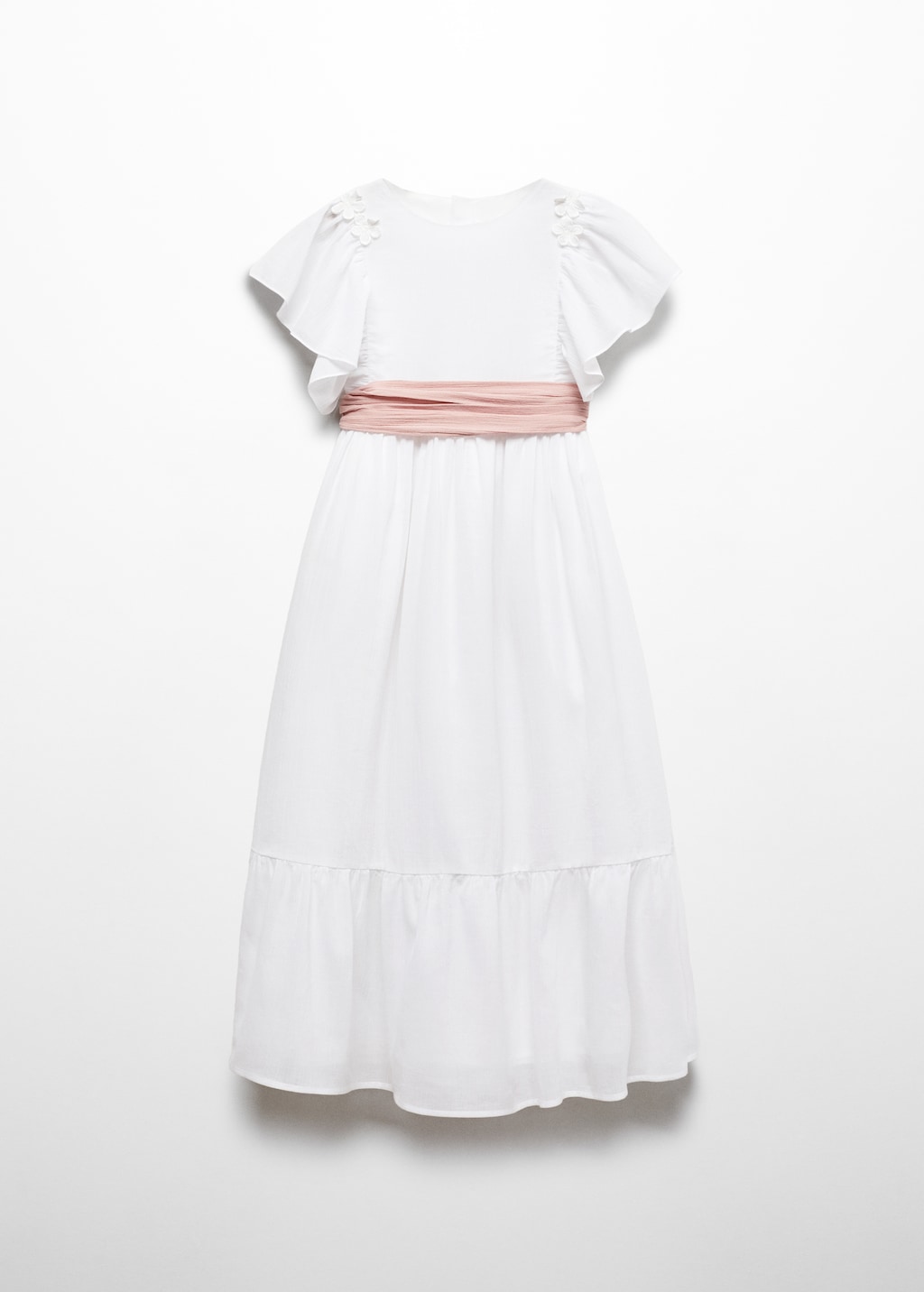 Mango Kleid aus Crinkle-Baumwolle Riesige Rabatte