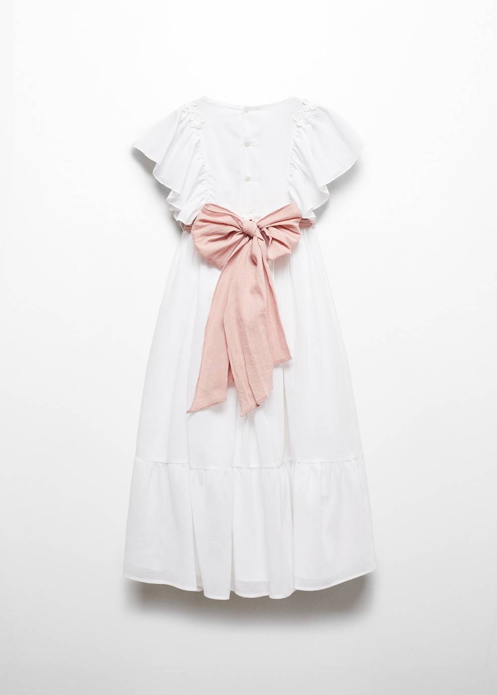 Mango Kleid aus Crinkle-Baumwolle Riesige Rabatte