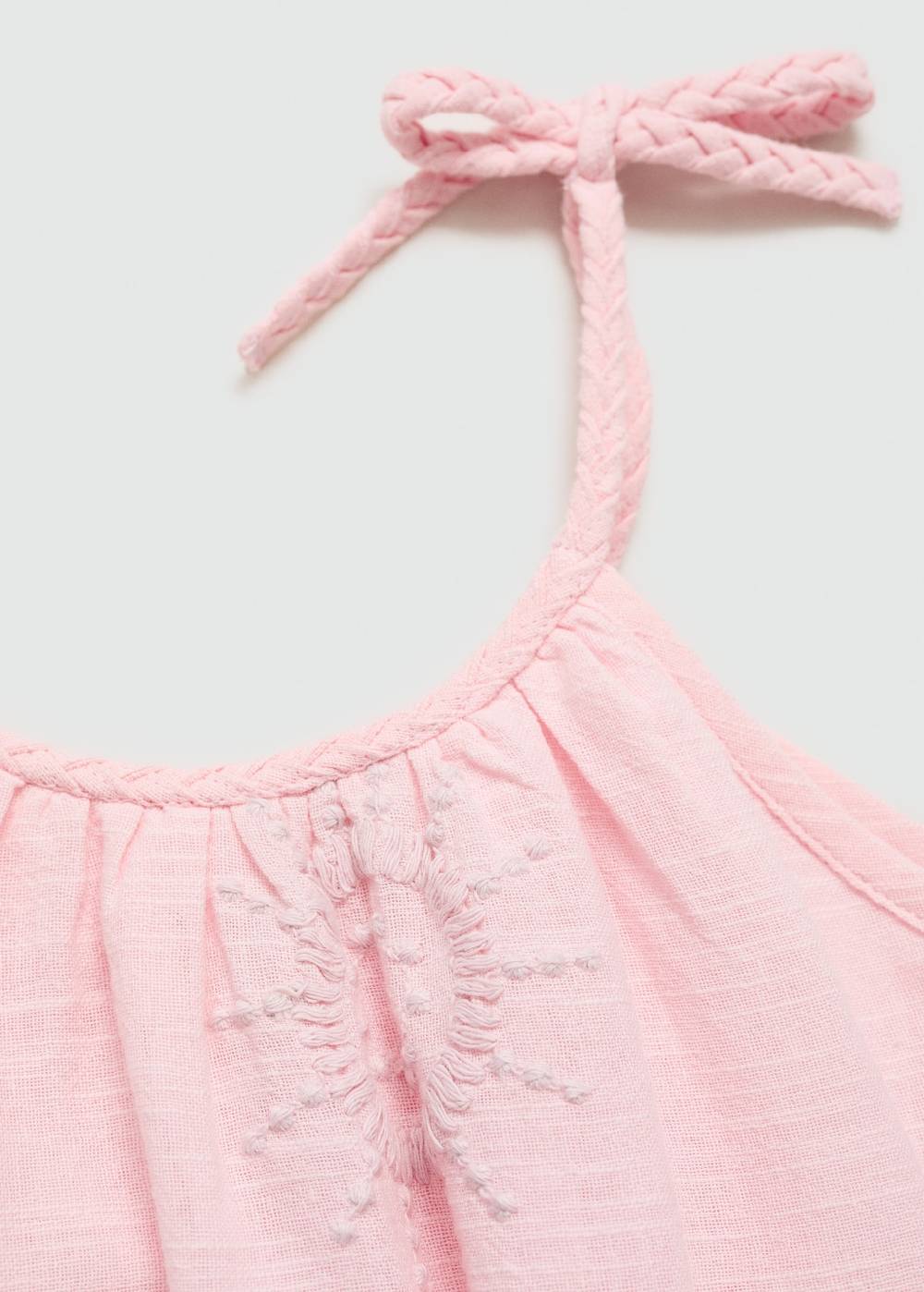 Mango Kleid mit gestickten Details Clearance-Verkauf