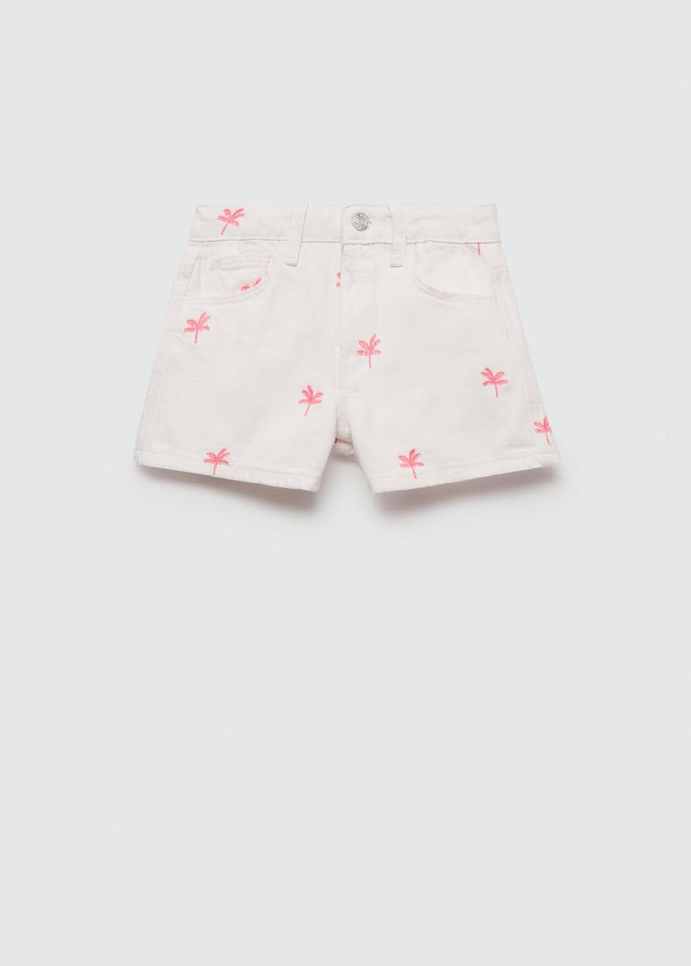 Mango Bestickte Baumwollshorts Speichern exportieren