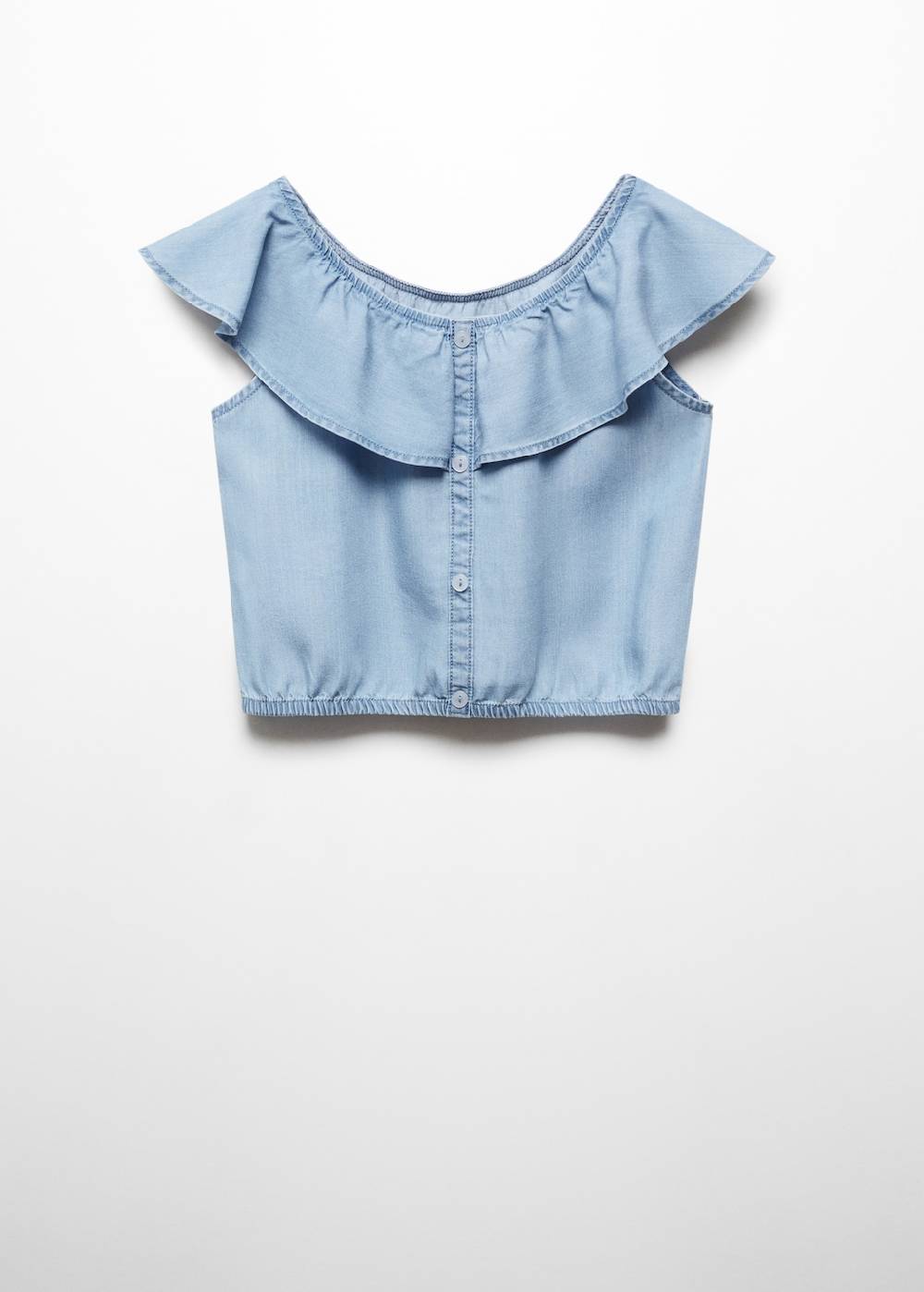 Mango Jeansbluse mit Knöpfen zollfrei