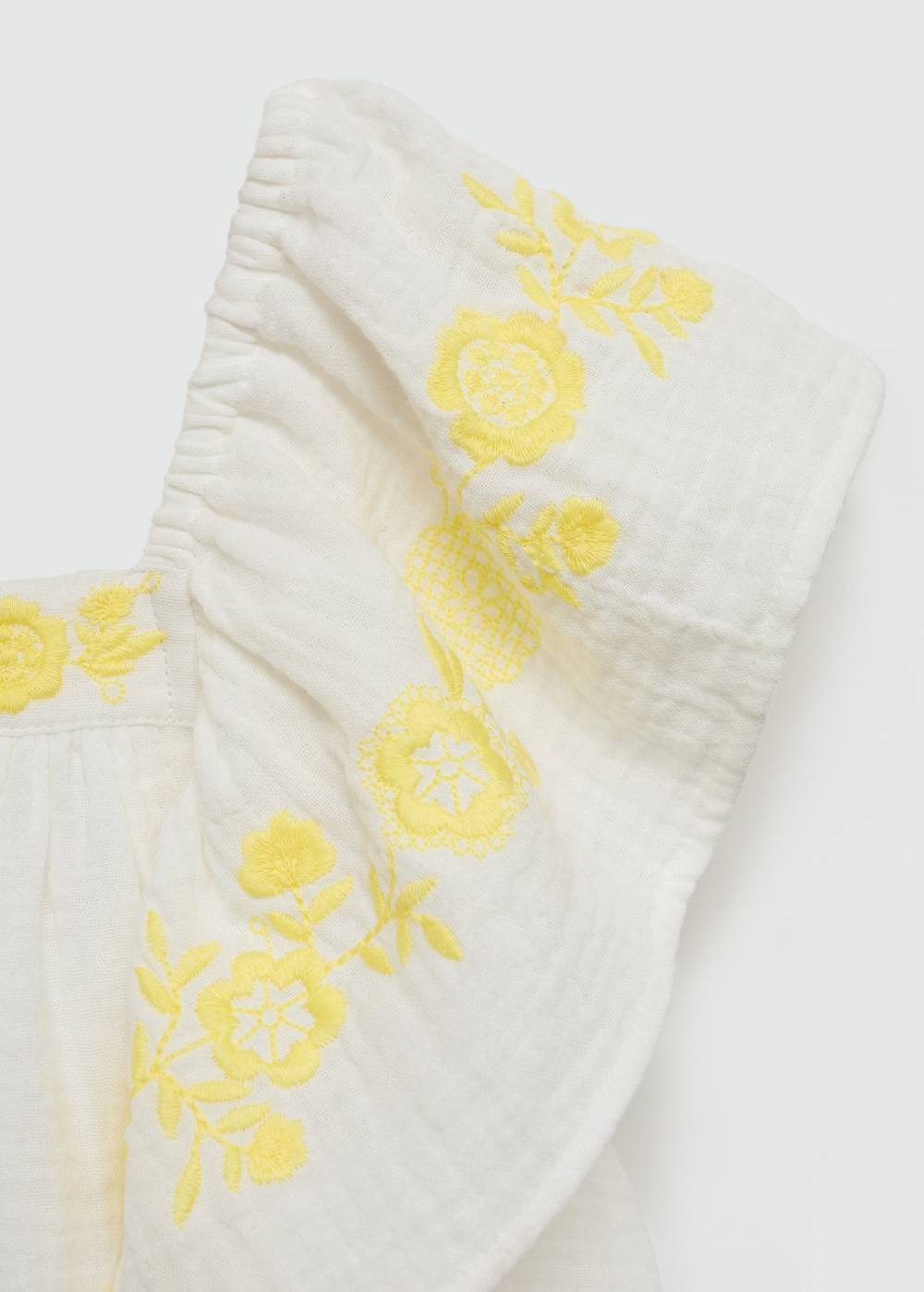 Mango Kleid mit gestickten Details Rabatte dieses Monats