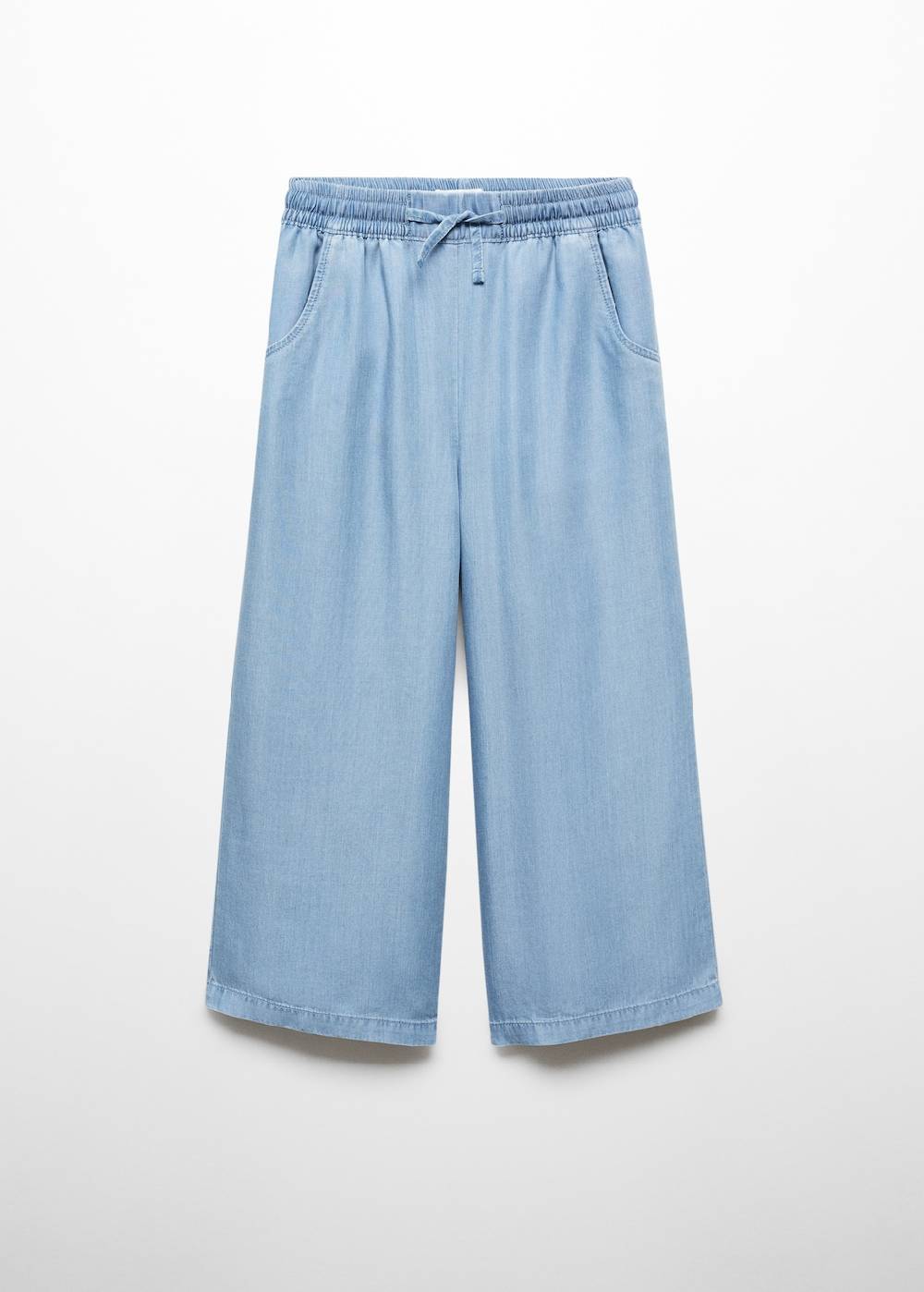 Mango Lyocell-Hose mit Stretchbund Auslauf