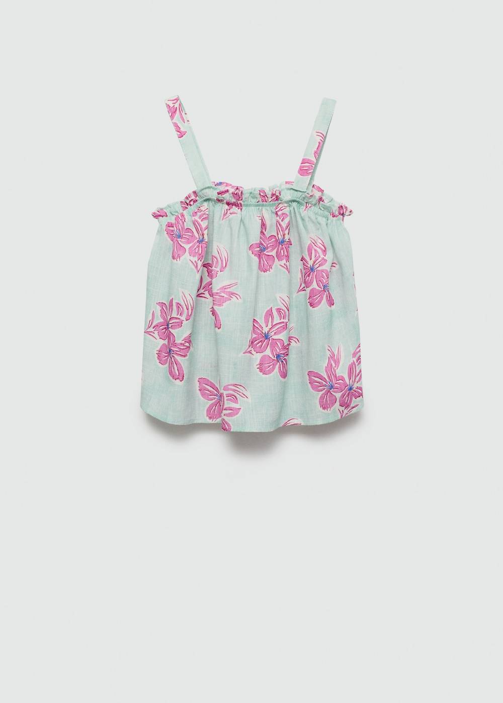 Mango Top mit Blumenmuster Verkauf