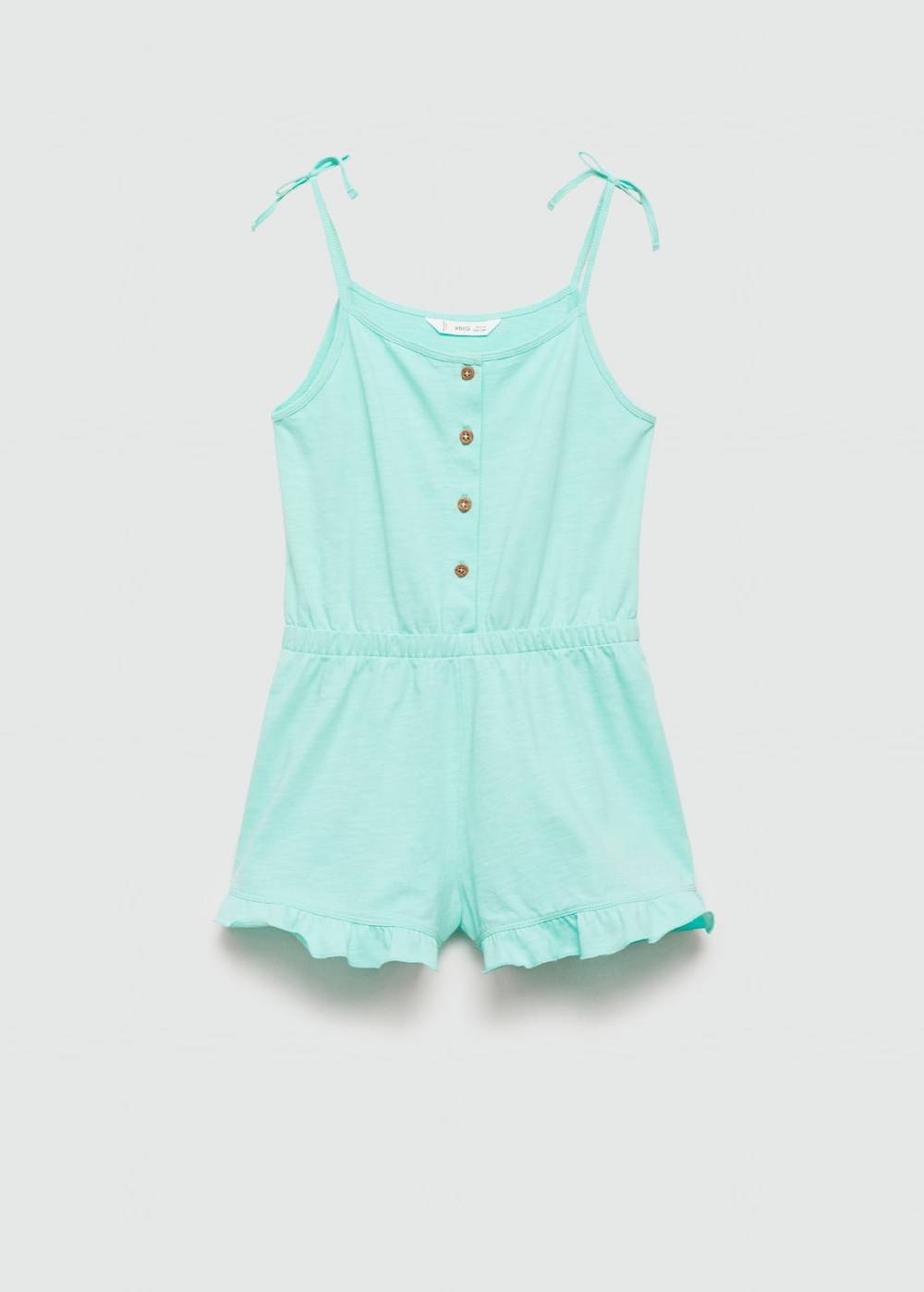 Mango Kurzer Baumwoll-Jumpsuit