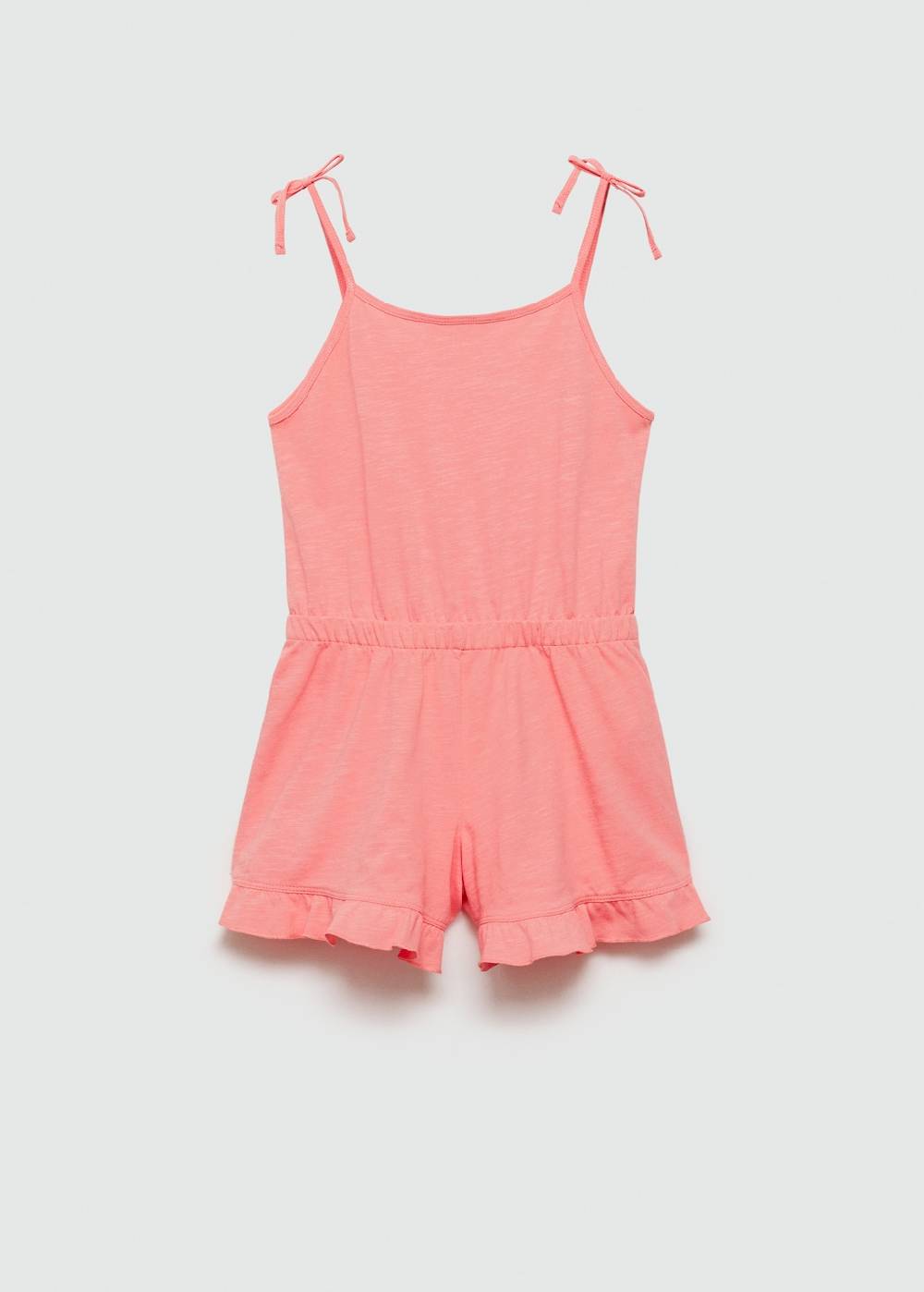 Mango Kurzer Baumwoll-Jumpsuit Meist gekauft