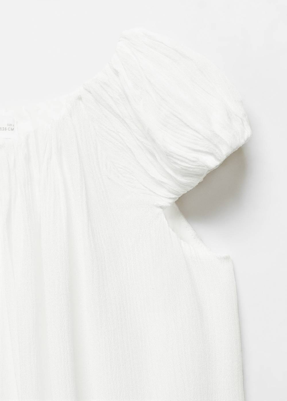 Mango Bluse mit gerafftem Detail Kostenloser Versand