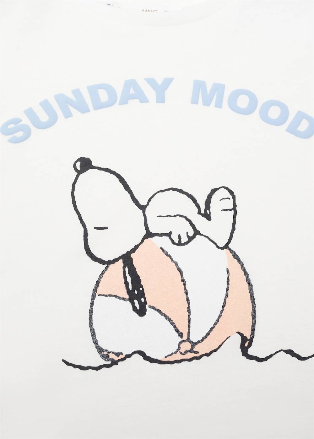 Mango Kurzer Snoopy Pyjama Versandkostenfrei