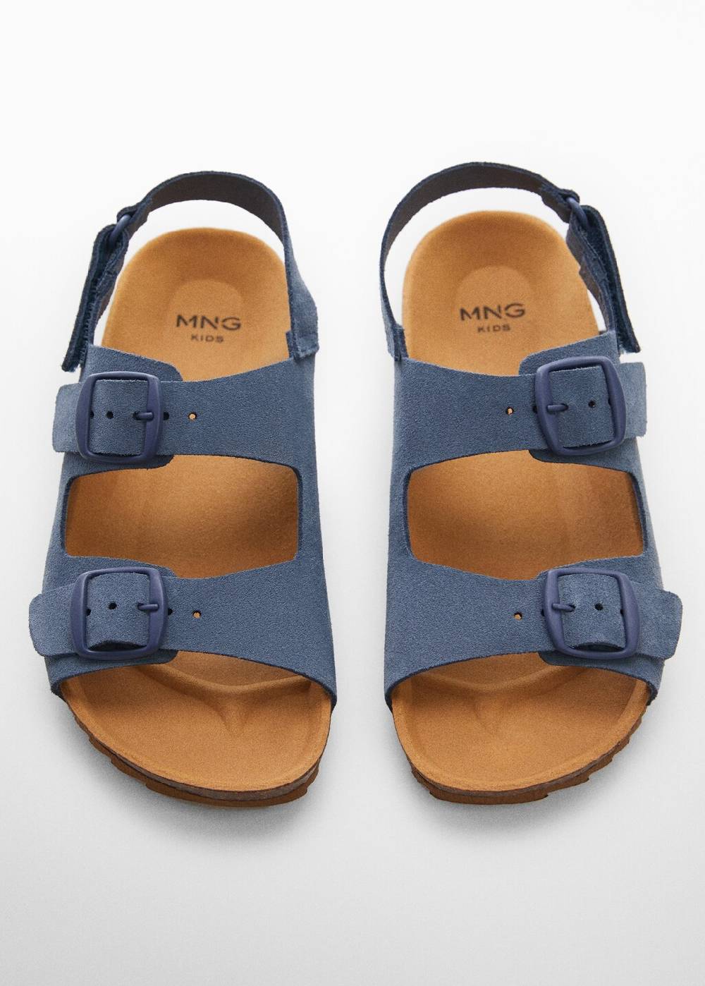 Mango Ledersandalen mit Schnallen Online Shopping