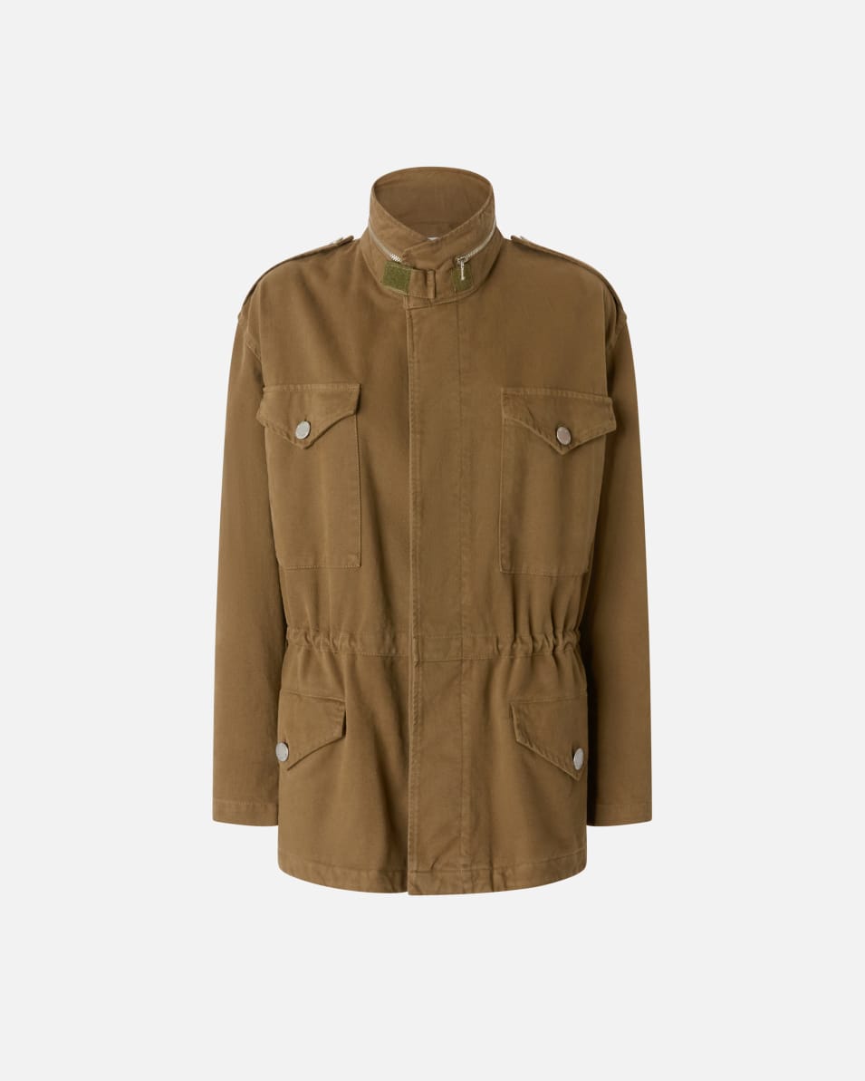 Pinko Utility-Hemdjacke aus Baumwolle Riesige Rabatte