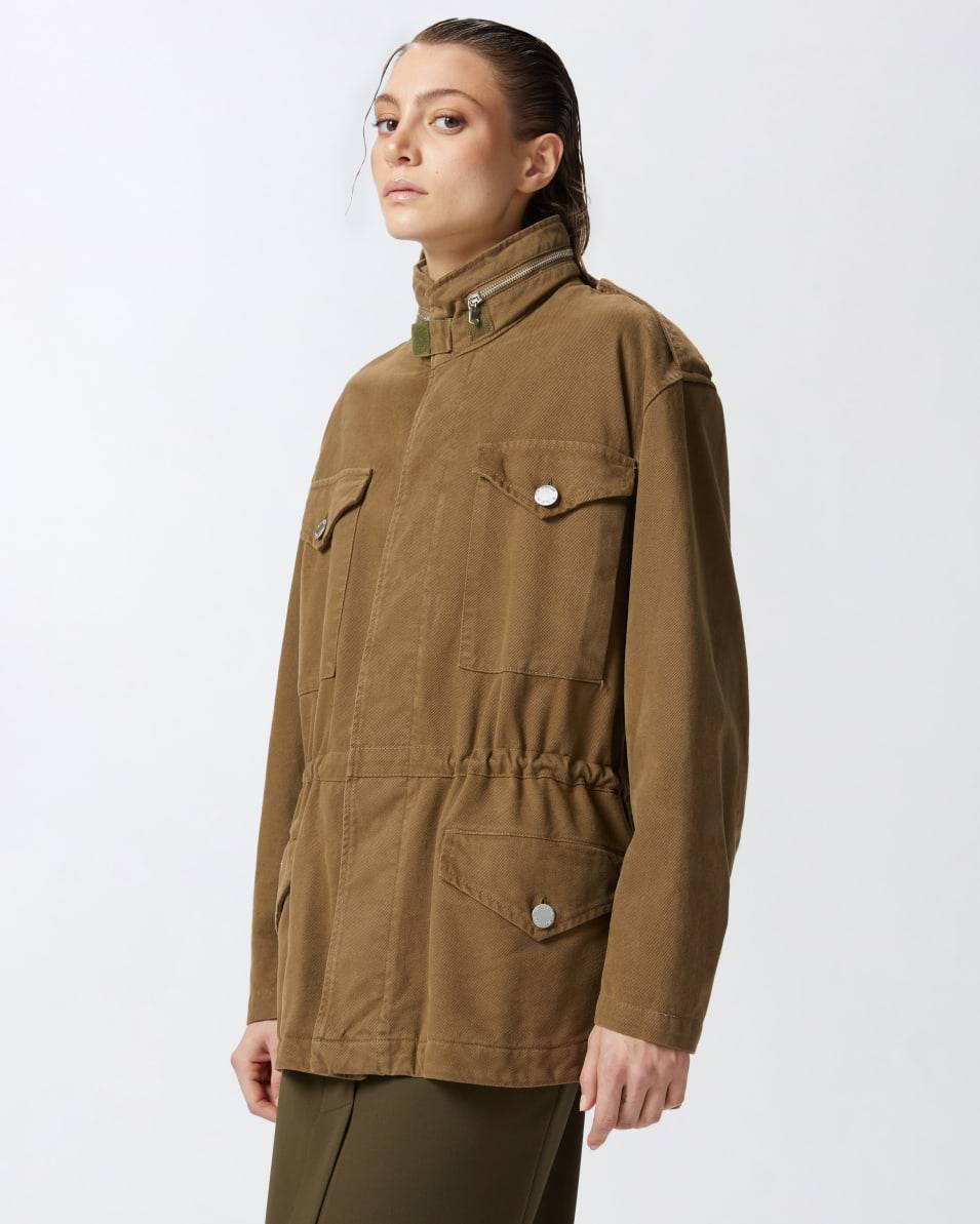 Pinko Utility-Hemdjacke aus Baumwolle Riesige Rabatte