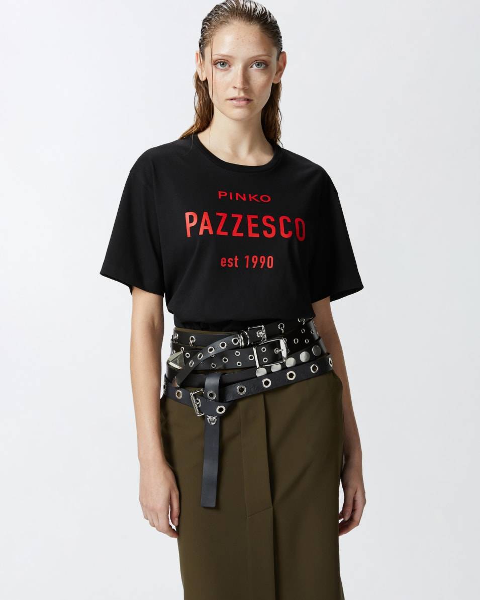 Pinko T-Shirt PINKO Pazzesco Letzter Tag