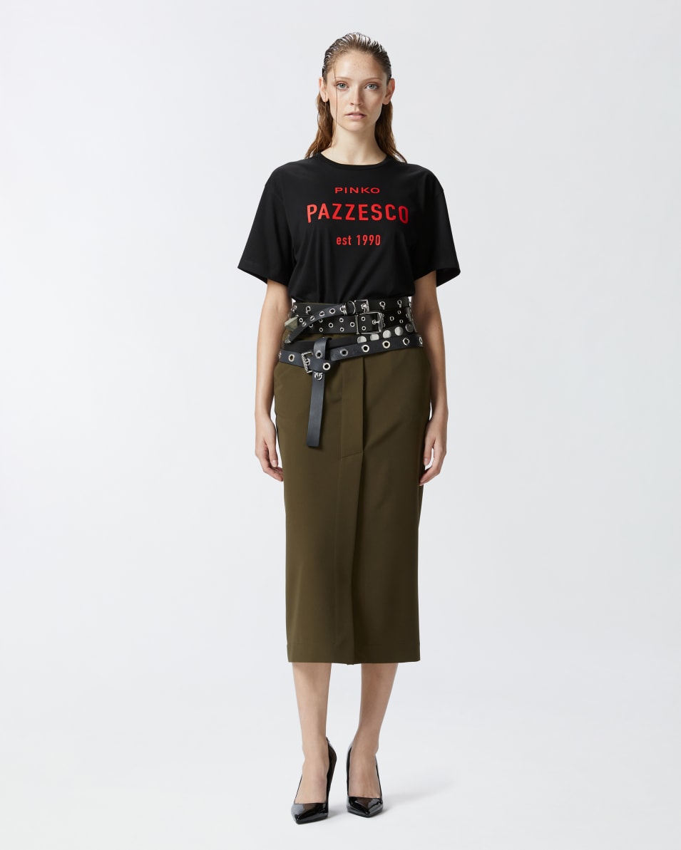 Pinko T-Shirt PINKO Pazzesco Letzter Tag