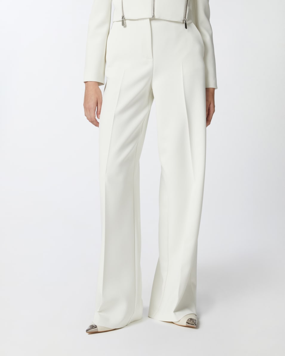 Pinko Elegante Palazzo-Hose aus Crêpe Bis zu 55% Rabatt
