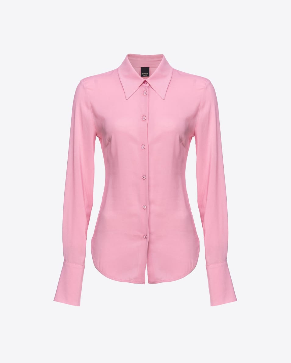 Pinko Bluse aus elastischem Georgette Fabrikpreis
