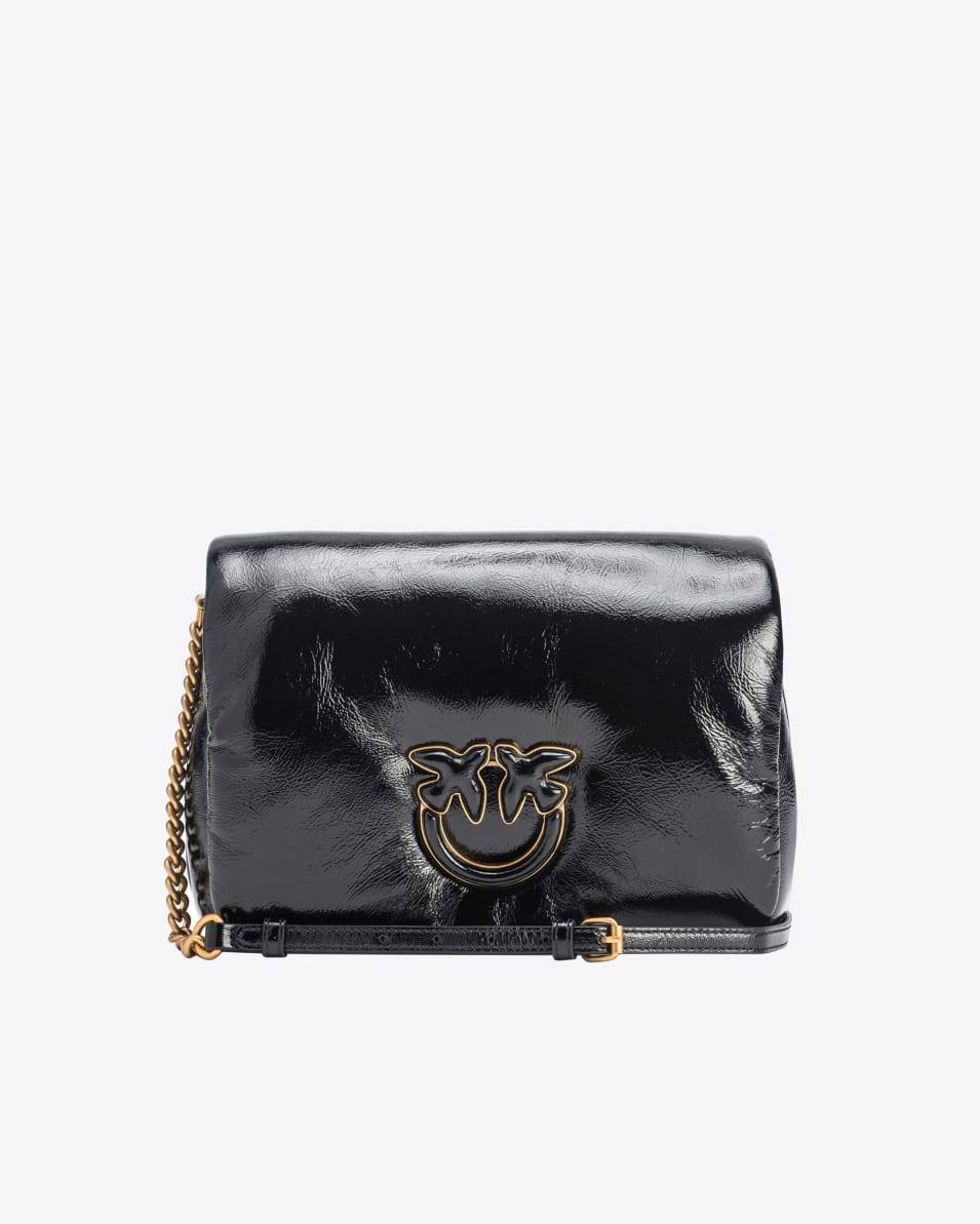 Pinko Classic Love Bag Click Puff soft Knautschlack Osterangebot