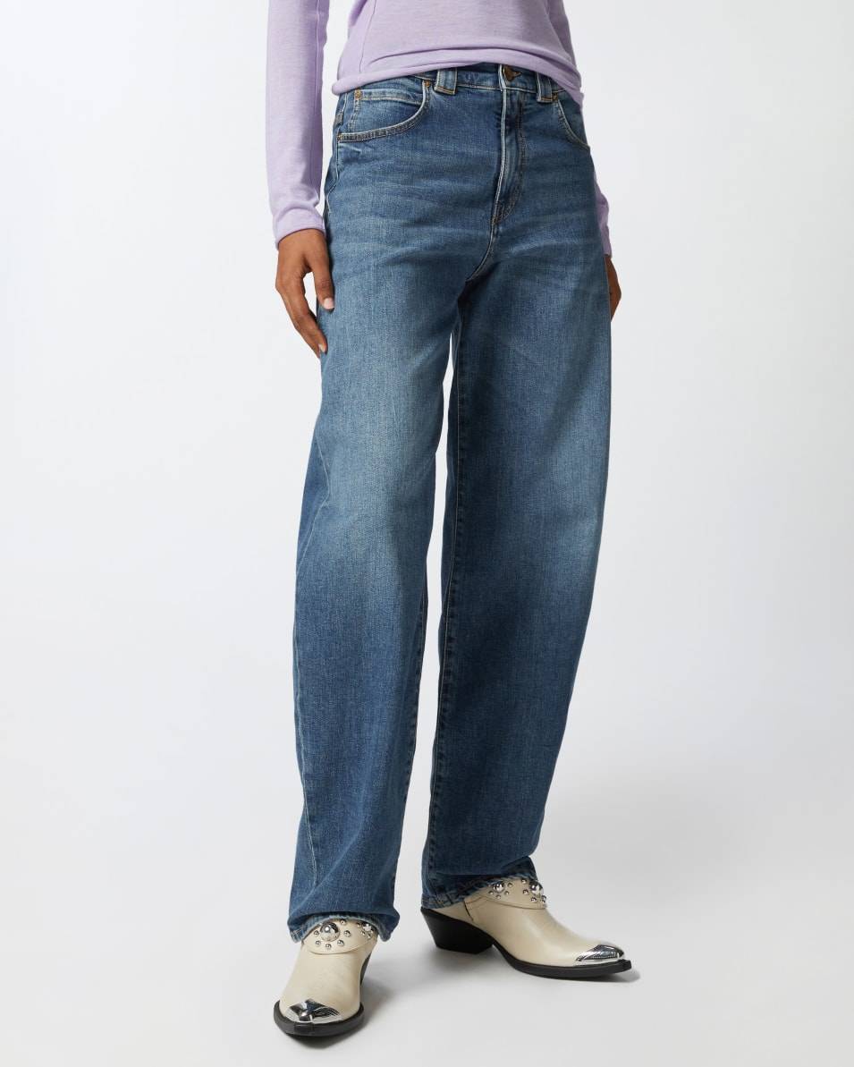 Pinko Jeans Egg Shape Vintage-Denim Bis zu 65% Rabatt