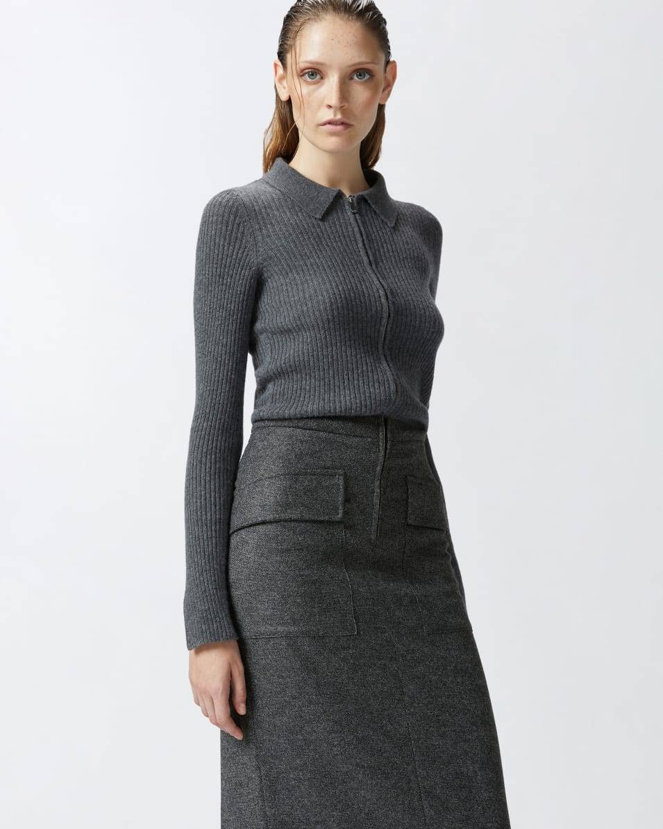 Pinko Strickkleid in zweiteiliger Optik Clearance-Verkauf