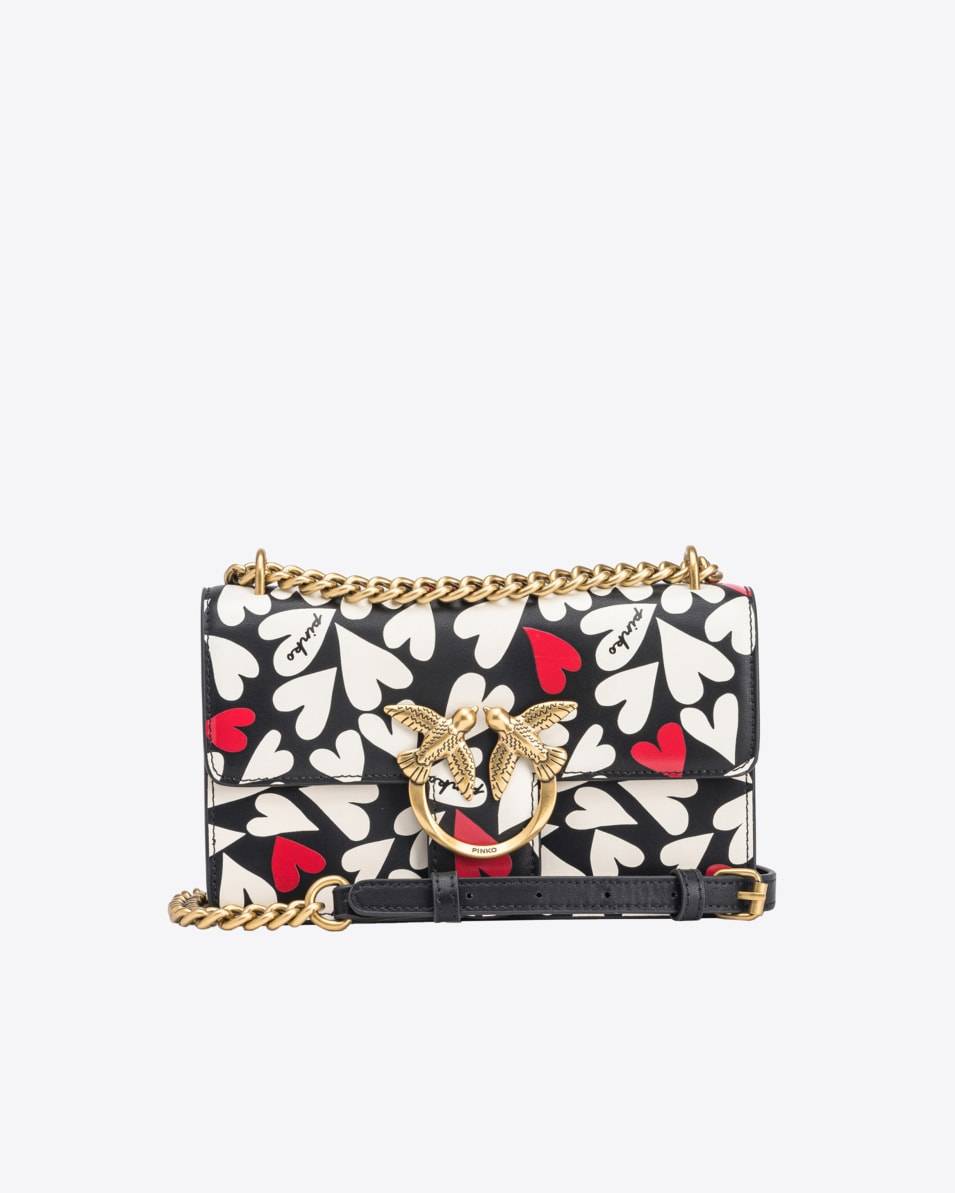 Pinko Mini Love Bag One Herzenprint Verkauf