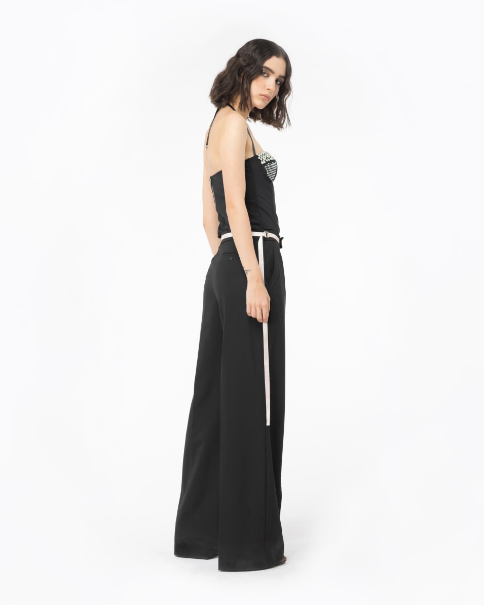 Pinko Bustier-Top mit Strass Reimagine PINKO by Patrick McDowell Blitzverkäufe