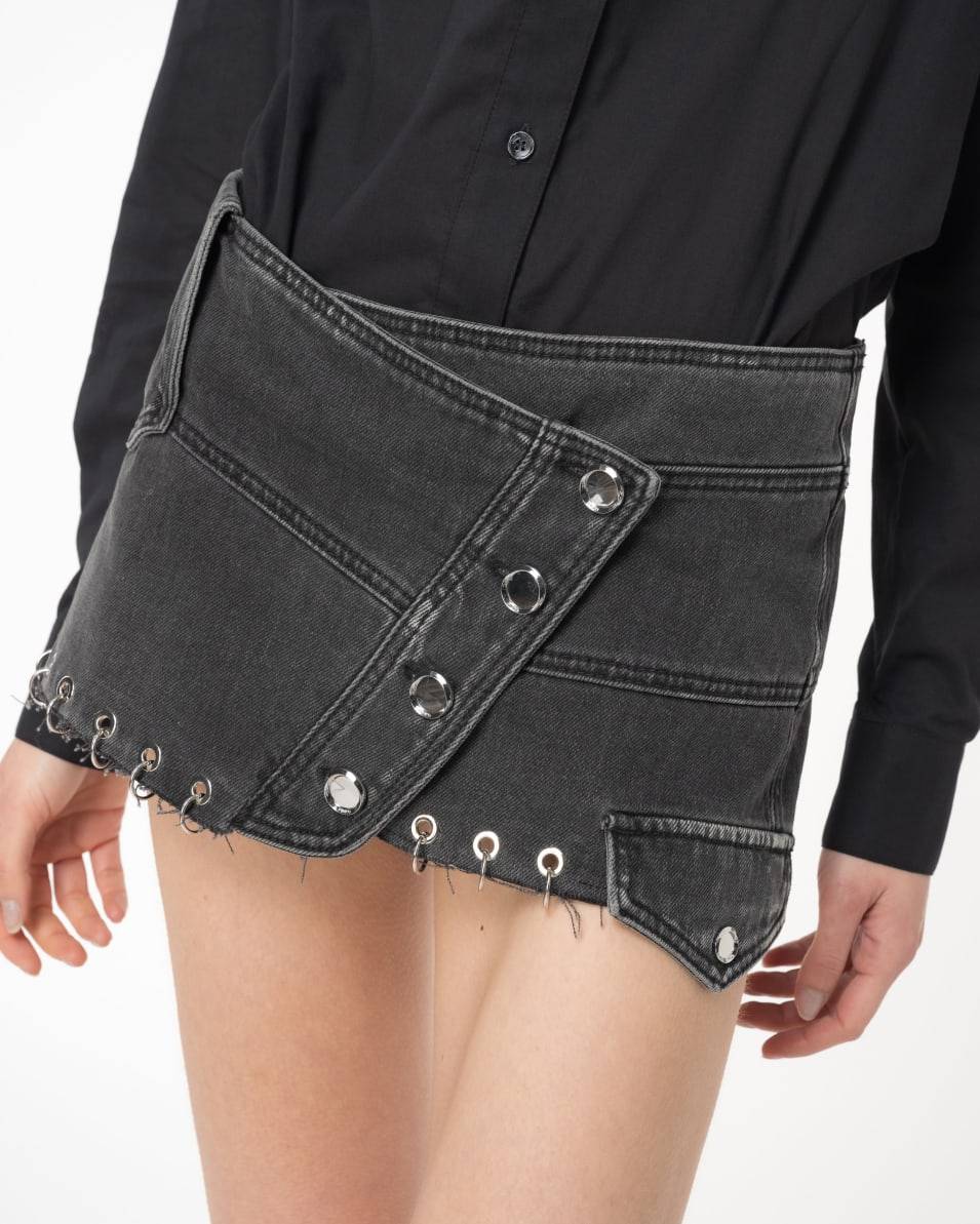 Pinko Musselin-Hemdbluse mit Fransen Kostenlose Rückgabe