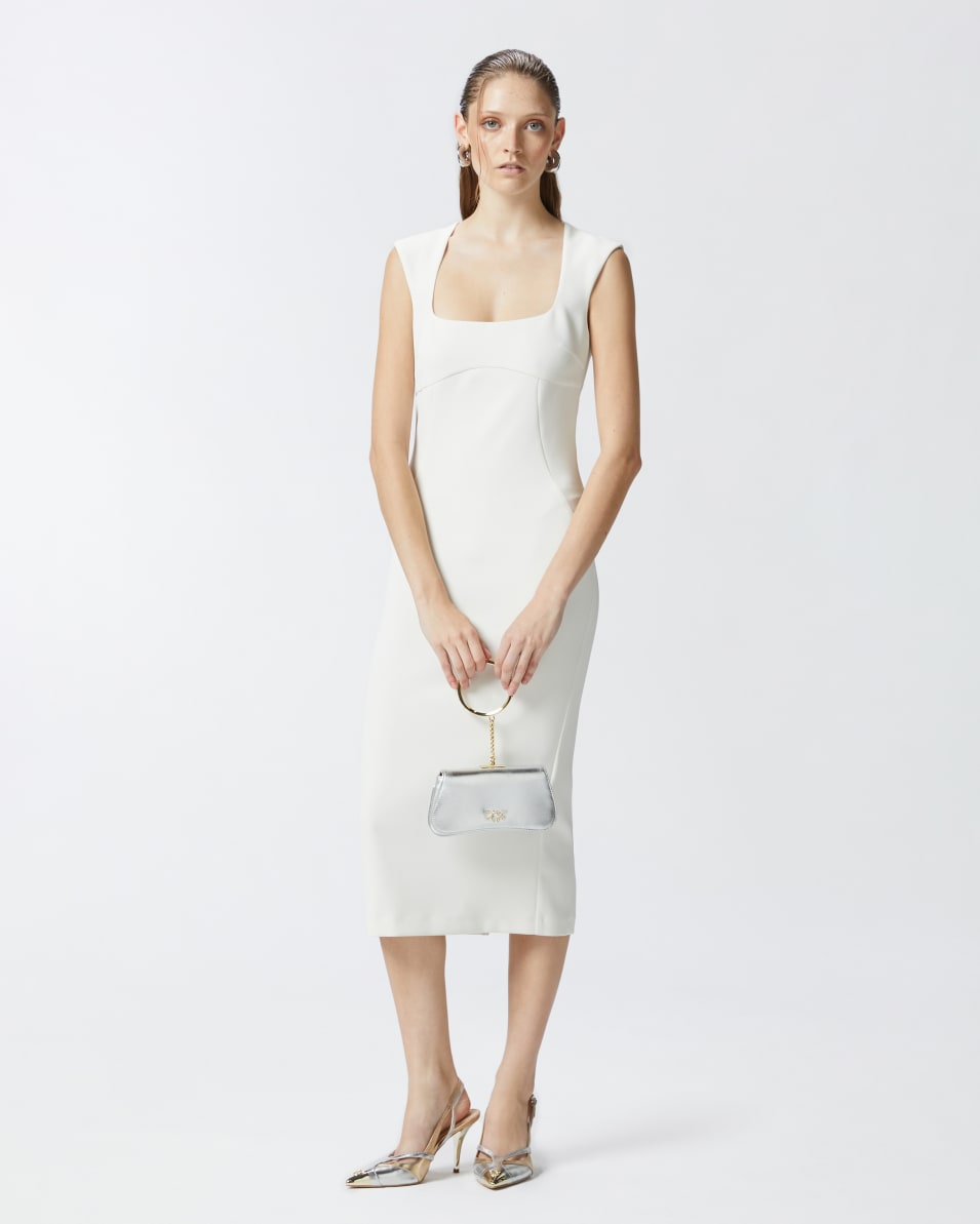 Pinko Midikleid aus Crêpe-Stoff mit Reißverschluss Verkauf