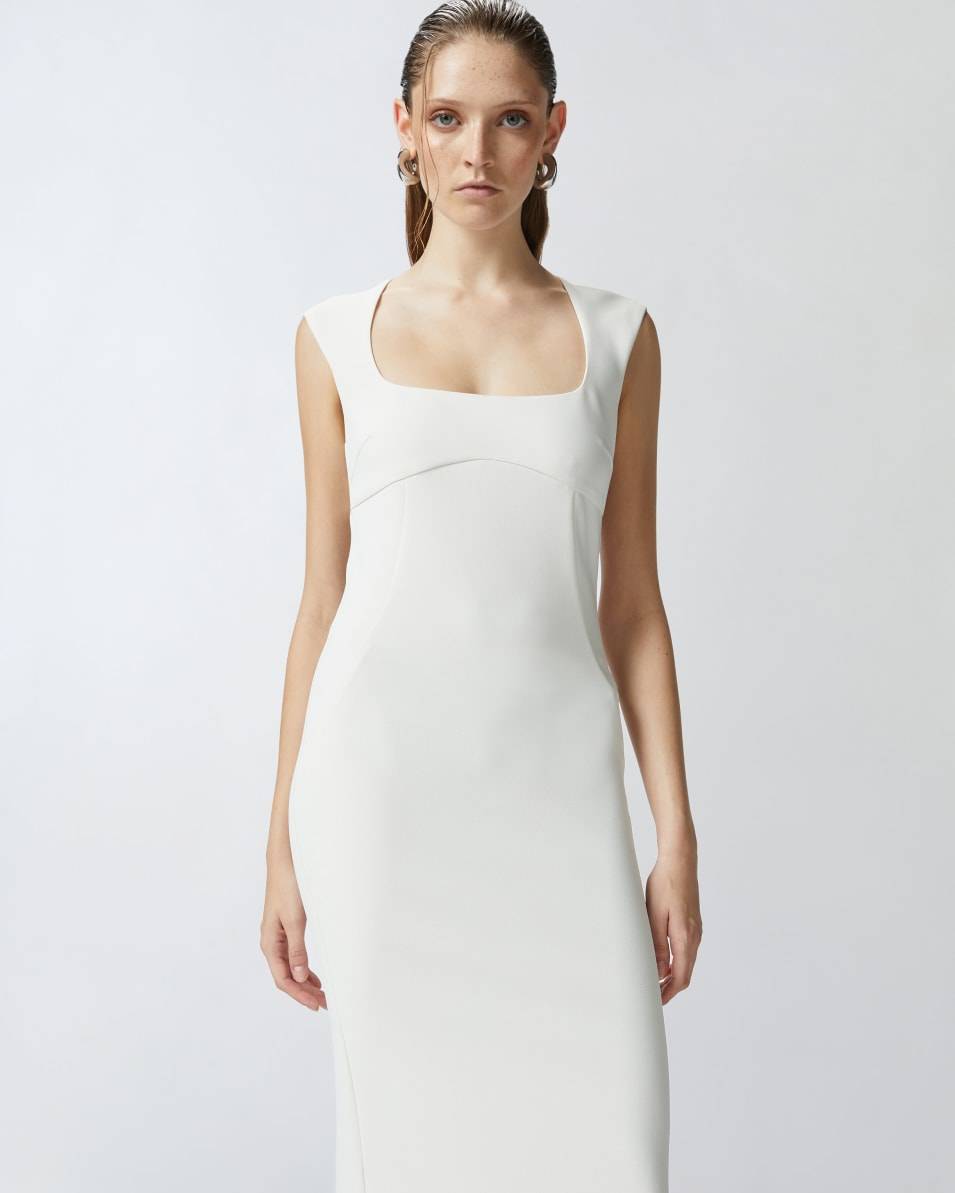 Pinko Midikleid aus Crêpe-Stoff mit Reißverschluss Verkauf