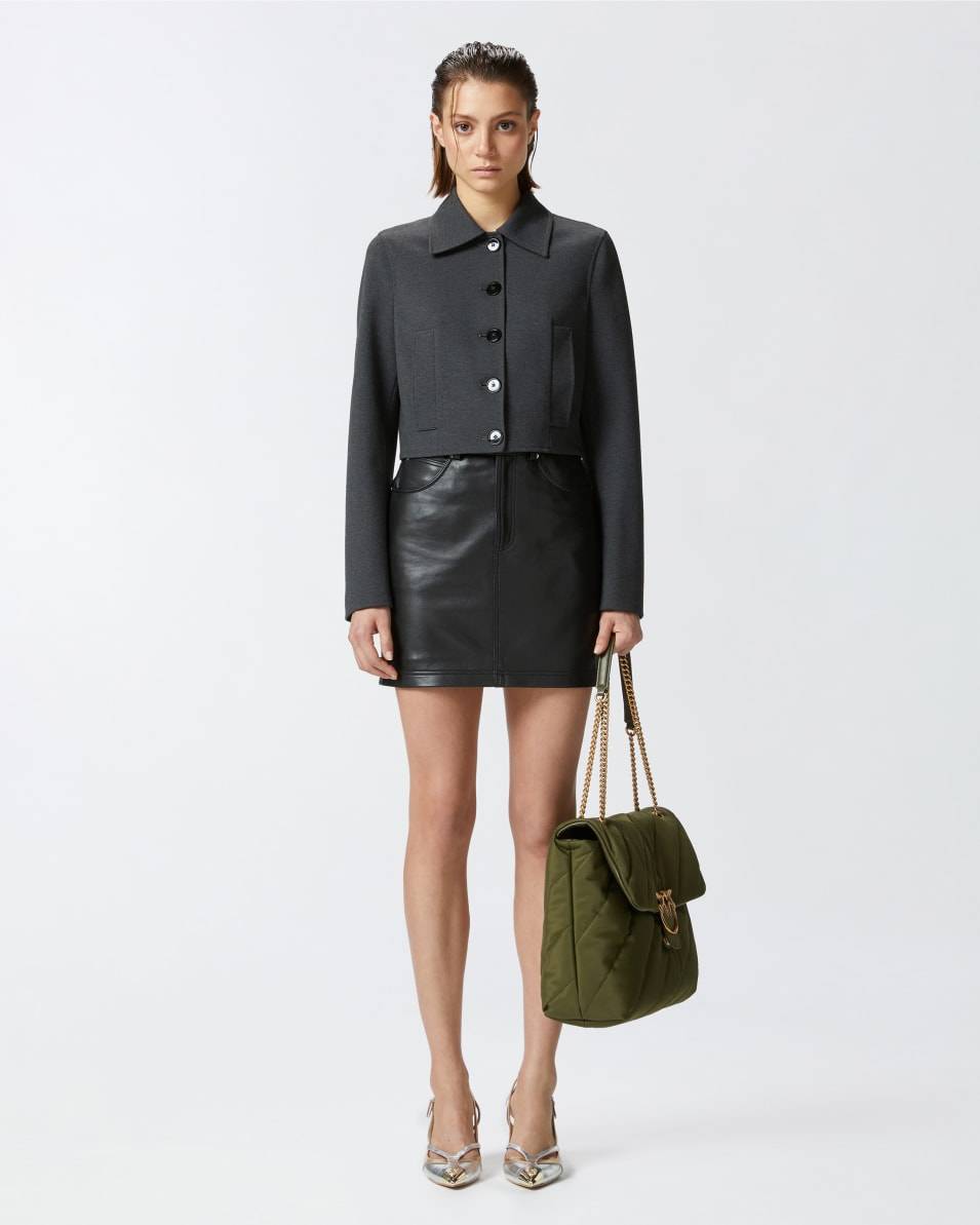 Pinko Einreihige Kurzjacke Punto-di-Roma Flash Sale