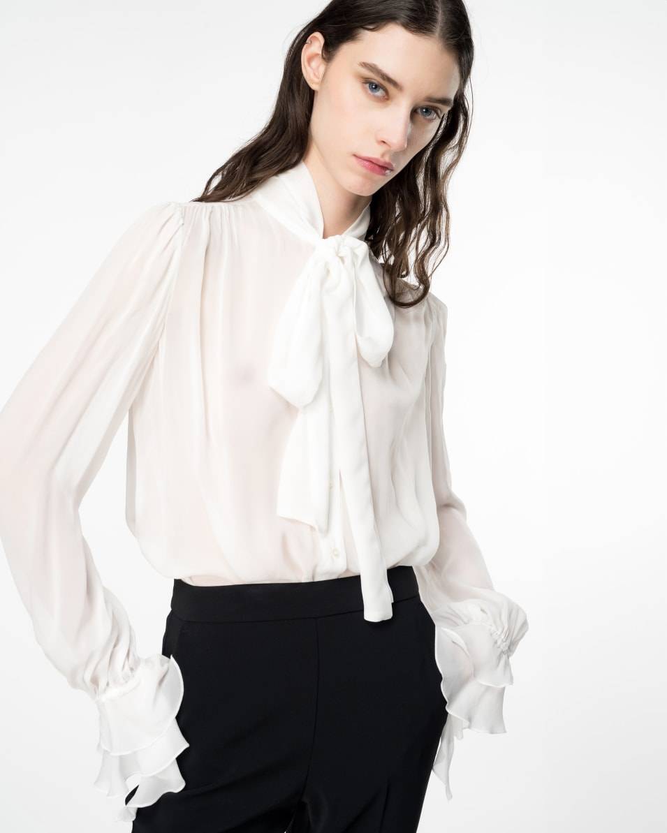 Pinko Slim-Hose aus Stretch-Crêpe Exklusive Angebote