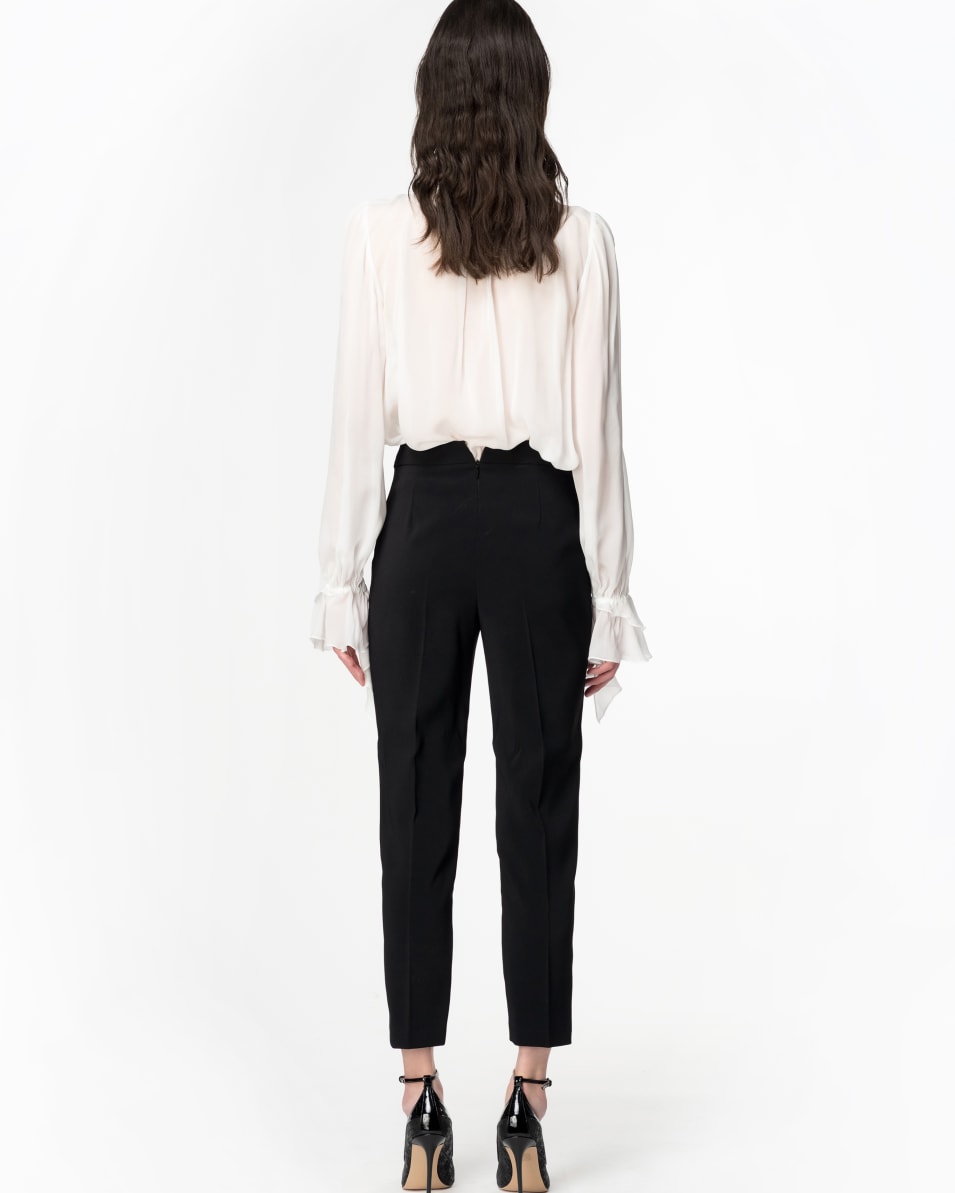 Pinko Slim-Hose aus Stretch-Crêpe Exklusive Angebote