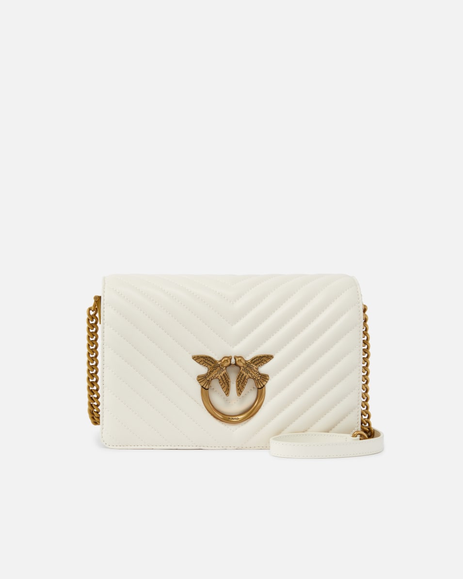 Pinko Classic Love Bag Click Chevron Wochenangebot