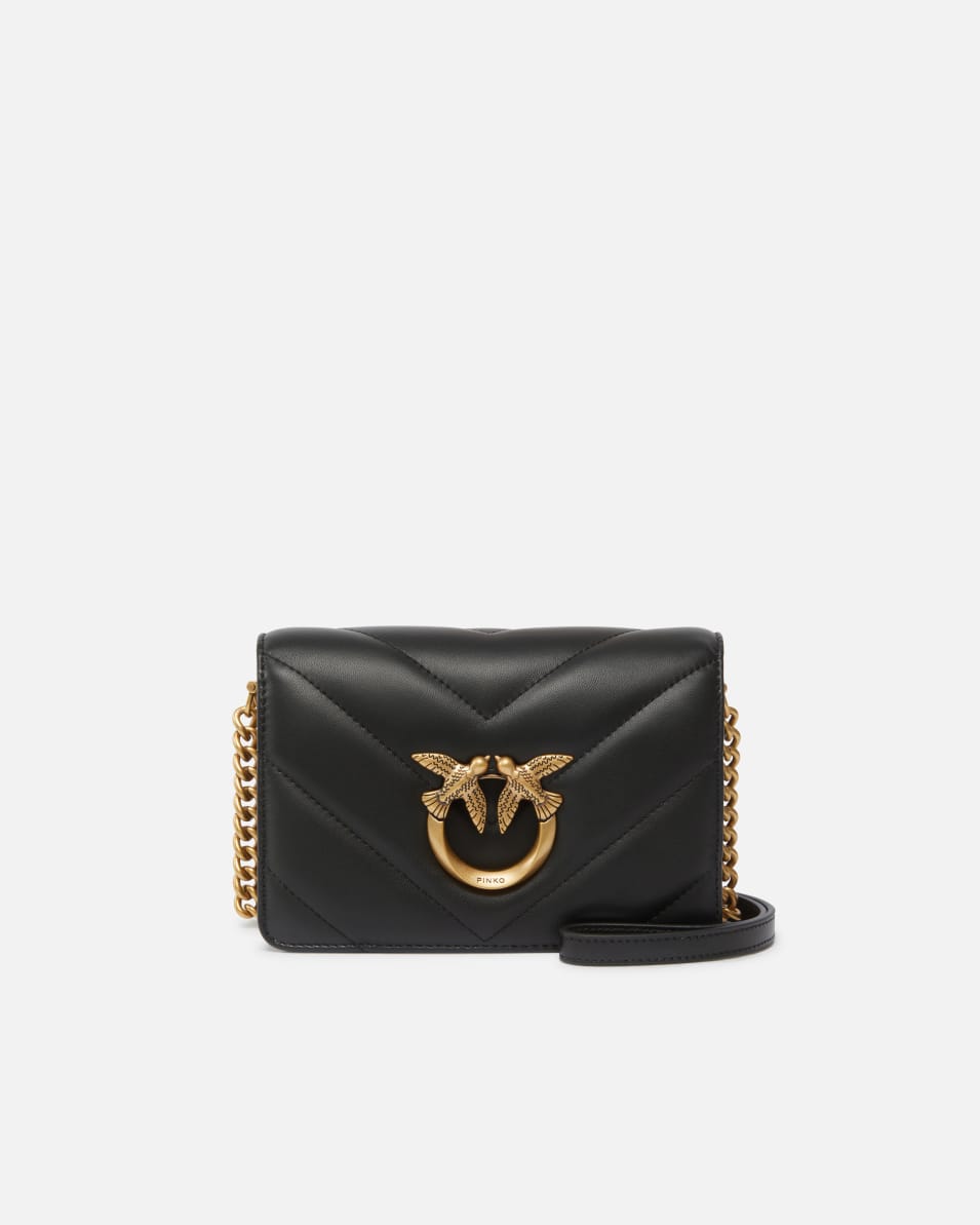 Pinko Mini Love Bag Click Big Chevron